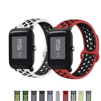 ♛ 20mm dla Huami Amazfit GTS2 Bip3 Bip 3 Lite S U Pro GTS4 Mini GTS3 GTS2e Neo GTS 2 3 4 2e pasek do zegarka sportowa opaska silikonowa