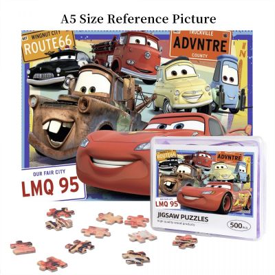 Cars (2) Wooden Jigsaw Puzzle 500 Pieces Educational Toy Painting Art Decor Decompression toys 500pcs