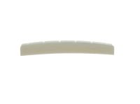 KAISH 42mm Pure Bone Nut Curved Bottom Slotted Guitar Nut for ST 42x3.2mm