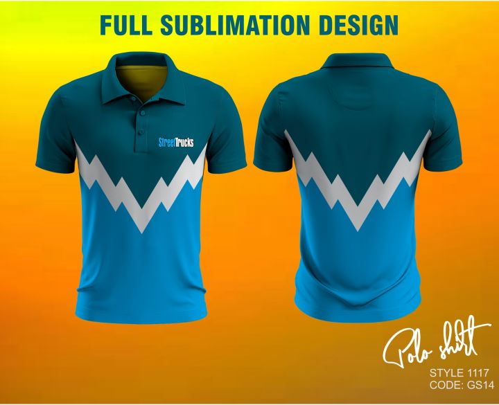 Full Sublimated Polo Short Sleeve Shirt | Lazada PH