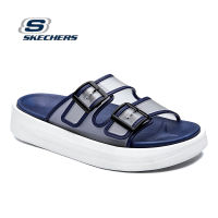 Skechers สเก็ตเชอร์ส รองเท้าแตะผู้ชาย Men On-The-GO GOwalk Arch Fit Ultra Span Walking Sandals - 229023-NVY (พร้อมกล่องรองเท้า)