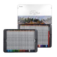 【 Lele Pencil】มาร์โก้7120ดินสอสีน้ำสีตะกั่วแบบละลายน้ำได้24/36/48สี