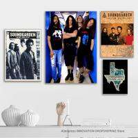 Soundgarden Band Star คนดังผ้าใบ Wall Art: โปสเตอร์ Unframed สำหรับตกแต่งห้องนั่งเล่น0922