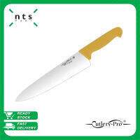 Cutlery Pro Cook Knife  มีดทำอาหาร มีดทำครัว 10" ด้ามสีเหลือง แข็งแรงทนทาน เหมาะกับงานอุตสาหกรรมร้านอาหาร และโรงแรม รุ่น KB-2201-250-YL