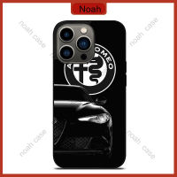 Car Alfa Romeo Phone Case for iPhone 14 Pro Max / iPhone 13 Pro Max / iPhone 12 Pro Max / Samsung Galaxy Note 20 / S23 Ultra Anti-fall Protective Case Cover 987