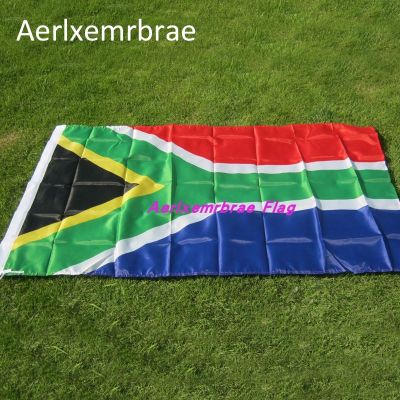 No. 4 Polyester South Africa Flag 90x150cm Pongee World Flags