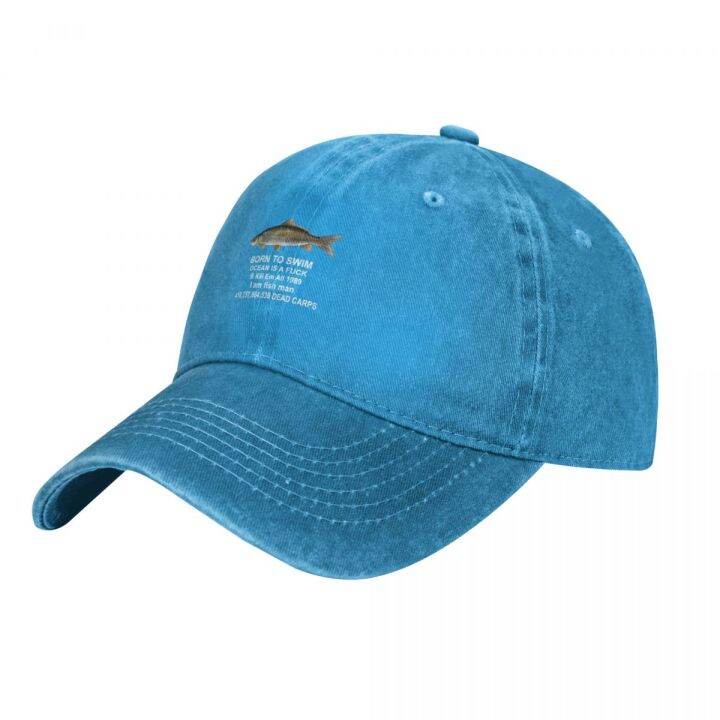 cw-born-to-swim-is-baseball-cap-hat-man-designer-women-39-s-beach-men-39-s