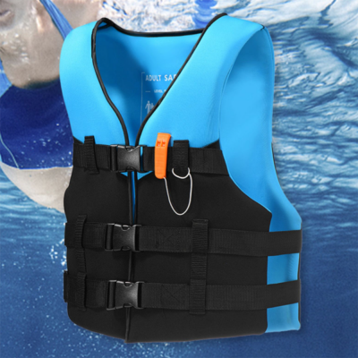 Professional Adult Life Jacket Neoprene Swimming Buoyancy Vest Surfing Water Sports Kayak Fishing Swimming Life Jacket 2022  Life Jackets