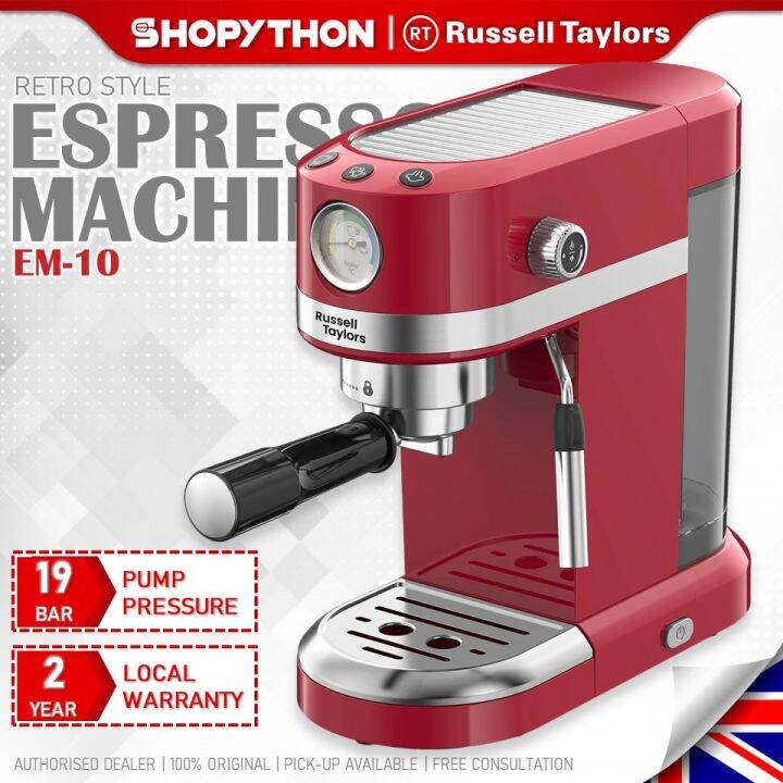 espresso machine adjustable pressure