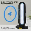 Cofoe 38W UV Light Sterilization Chargeable Disinfection Table Lamp Remote Control Ultraviolet Rays Kill Bacteria and Purifies Air and Mite Removal Germicidal Sterilizing Lamp Usable In Living Room Bedroom. 