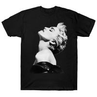 [Lanbo clothing] เสื้อยืดย้อนยุค1994 Madonna Bradford Gallery Classic90S เสื้อเชิ้ตสไตล์วินเทจผู้ชายผู้หญิงฤดูLanbo clothingแฟชั่นแขนเสื้อสั้น Ropa Hombre