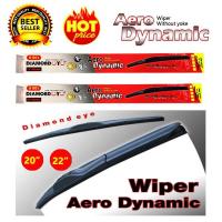 ใบปัดน้ำฝน Aero Dynamic (Diamond eye) ขนาด 20" 22" นิ้ว จำนวน 1 คู่