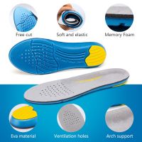 EVA elastic Memory Foam breathable shoes insoles Sports Function Shoes Pad