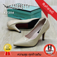 ?ส่งเร็ว?ส่งด่วน?สินค้าใหม่✨รองเท้าส้นสูงหญิง KITEPRETTY รุ่น K23114 ส้น 3.5 นิ้ว The charm is you สวย สวมใส่สบาย ทนทาน