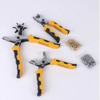 3 Pieces 3 in 1 Multi-function Card Leather Belt Hole Punch +Eyelet Plier +Snap Button Setter Tool Kit  Pliers