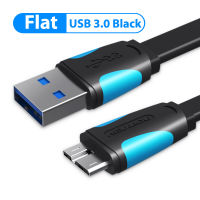 Vention USB Micro B Cable to Type A Micro Cable Data Transfer Fast Charger Cord for Hard Drive Samsung USB 3.0 Micro B Data Cord