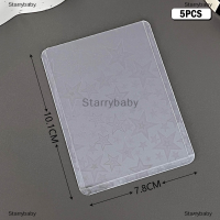 Star 5ชิ้น Little Stars ปลอกใส่การ์ดเลเซอร์แบบกระพริบได้ลายดาวน้อยการ์ดเกมเมจิกการ์ดซื้อขายฝาครอบป้องกัน