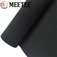 【hot】 Meetee 10-50cm Crochet Elastic Bands Extra Wide Rubber Band Corset Waistband for Pants Sewing Accessory