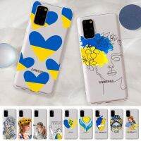 【HOT】❐♚ MaiYaCa Ukraine Flag Pattern for S20 S10 lite S21 plus Note8 9pro P20