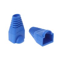 100 Pcs CAT5E CAT6 RJ45 Cap Ethernet Network Cable Strain Relief Boots Connector Plug Cover Cables