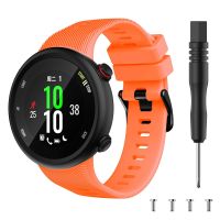 สายรัดข้อมือ15สีสายสำหรับการ์มิน Forerunner 45 45S ว่ายน้ำ2อะไหล่เปลี่ยนสมาร์ทวอท์ชนาฬิกาแฟชั่นอุปกรณ์เสริม