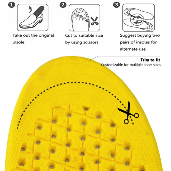 ผู้ชายผู้หญิงเพิ่มความสูงสูงเต็ม-insoles-หน่วยความจำโฟมรองเท้าเบาะแผ่น