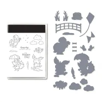 Stamp and Dies for Card Making DIY Scrapbooking Arts Crafts Carbon Steel + Silicone for Gifts (5580)