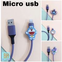 สายชาร์จลายการ์ตูนงานน่ารัก 2.1AของMicro USB  พร้อมส่ง