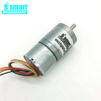 【❖New Hot❖】 chexiuhua Bringsmart มอเตอร์เกียร์ลดความเร็ว Dc 12V,มอเตอร์ไร้แปรงถ่าน24V รอบต่อนาที8.5-990รอบต่อนาทีพร้อมกระปุกเกียร์ Jga25-2418เบรคมอเตอร์ Bldc