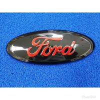 โลโก้ ford ขนาด 23 cm.  สีแดงดำ