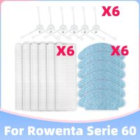 ♨❉☌ For Tefal Rowenta Explorer Serie 60 RG7447 RG7455 Hepa Air Filter Side Spin Brush Mop Cloth Rag Replacement Accessory Spare Part