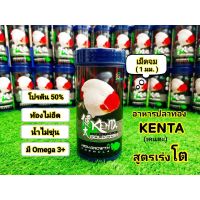 พร้อมส่ง โปรโมชั่น อาหารปลาทอง Kenta (เคนตะ) สูตรเร่งโต โปรตีน50% กินแล้วท้องไม่อืด น้ำไม่ขุ่น (เม็ดจม) ขนาด 180g. ส่งทั่วประเทศ อาหาร ปลา อาหารปลาคราฟ อาหารปลากัด อาหารปลาสวยงาม