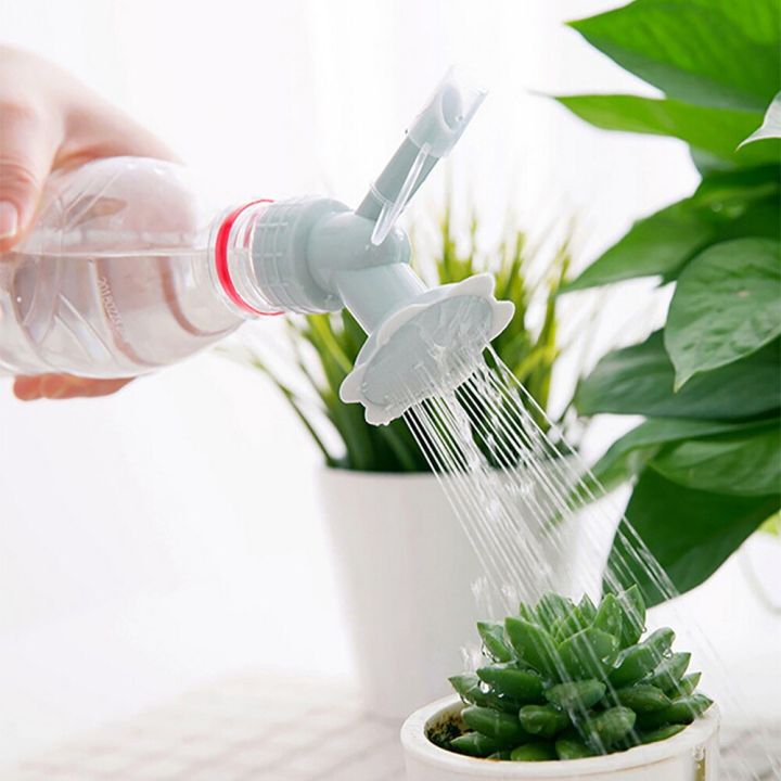 cod-yongb-หัวฉีดสปริงฉีดพลาสติก2-in-1สำหรับขวดรดน้ำดอกไม้ฝักบัวรดน้ำเครื่องมือทำสวนหัวฝักบัวฉีดน้ำ