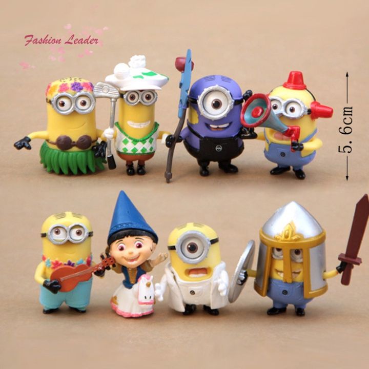 โมเดลฟิกเกอร์-gold-leaf-despicable-me-2-the-minions