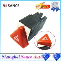 ISANCE Hazard Warning Emergency Light Flasher Switch 1K0953509A For VW Jetta Golf MK5 GTI Rabbit 2006 2007 2008 2009 2010 2011 Push Button