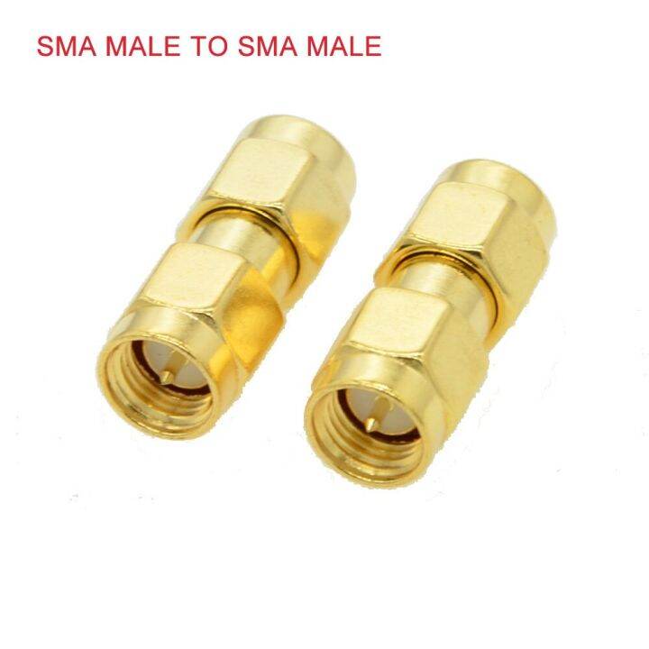 10-pcs-lot-rf-adapter-sma-male-plug-to-sma-male-plug-for-raido-antenna-rf-coaxial-adapter-connector-converter-electrical-connectors