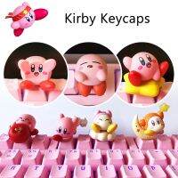 （Miss qis keycap）อะนิเมะเกม KirbyPink MechanicalKeycaps Kawaii คอลเลกชันบุคลิกภาพ SingleESCCaps ของขวัญวันเกิด