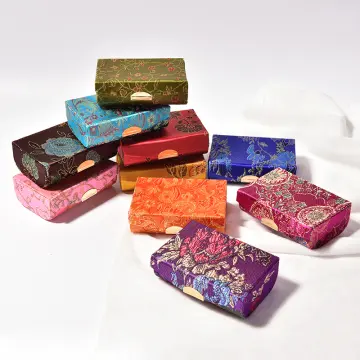 Batik Lipstick Case with mirror Lipstick pouch