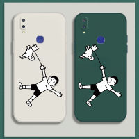 เคส Vivo Z3i Case การ์ตูนด็อก เคสกันกระแทกซิลิโคนเหลวแบบเต็มรูปแบบต้นฉบับสี่เหลี่ยมจัตุรัสตัวป้องกันกล้องด้านหลัง