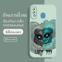 เคสโทรศัพท์ samsung a30 ซอฟท์แวร์แองเจิลอาย กันรอย กันน้ำ ฝาหลังลื่น ปกเต็ม ไม่ติดขอบ ไม่ติดฟิล์มมือถือ การ์ดน่ารัก เคสป้องกันเลนส