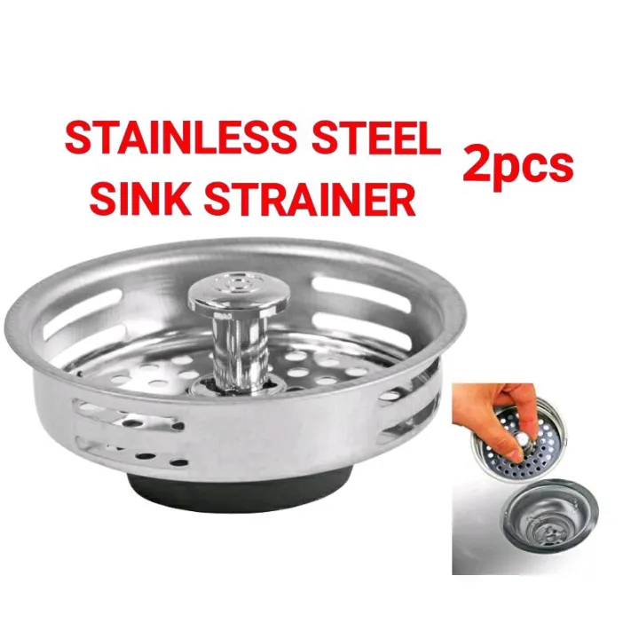 Stainless Steel Kitchen Sink Strainer Basket-Replacement for Standard ...