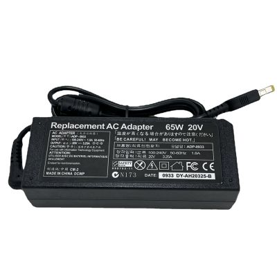 AC Laptop Charger Power Adapter Laptop Power Adapter 20V 3.25A 65W for Lenovo Thinkpad X301S X230S G500 G405 X1 Carbon E431 E531 T440S