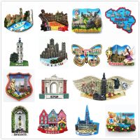 【YF】✤卐✑  Belgium Fridge Tourist Souvenirs Refrigerator Magnetic Stickers Gifts