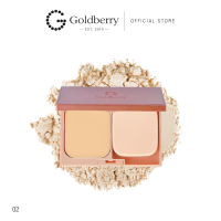 GOLDBERRY SIMPLIFY NATURE COMPACT FOUNDATION SPF25 PA++ ( มี 3 เฉดสี ให้เลือก )