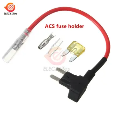 12pcs 12v Car Blade Fuse Holder Add A Circuit Tap Adapter Micro Mini  Standard Atm Apm Auto Fuses 10 Amp Truck Van Suv Fuse Wire