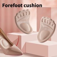 Forefoot Cushion Man Women Toe Stopper Non-slip Shoe Filler Insert Half Size Pads Shoes Insole Accesories Almohadilla Antepie