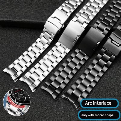 18mm 20mm 22mm 24mm Straps Curved End Watchband Man