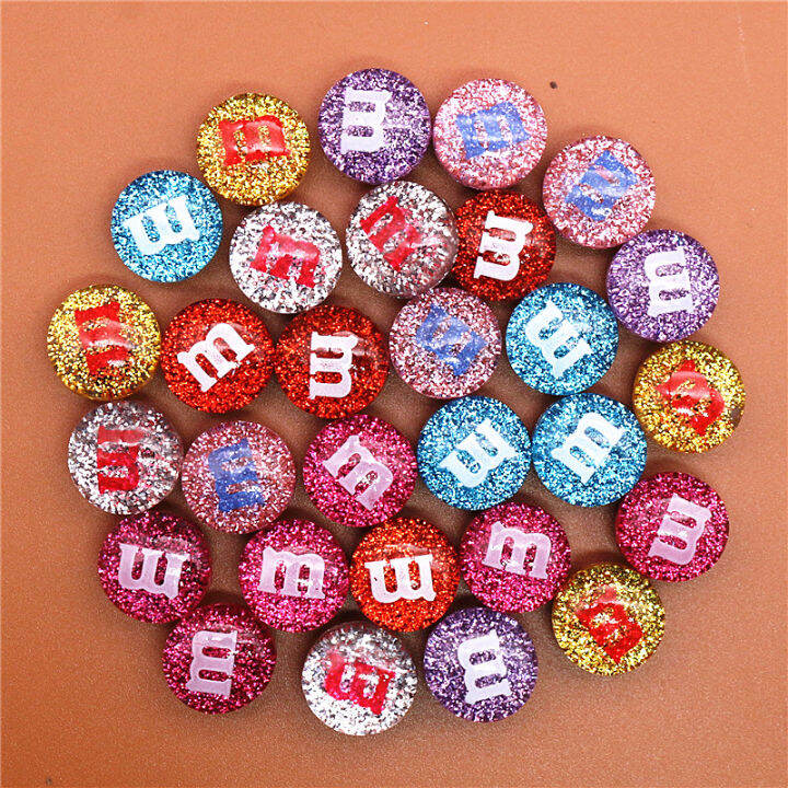 4pcs Shine M bean Jelly (8 Colors) Shoe Charm Deco Custom Croc Jibbitz