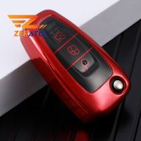 yonggax Car Key Cover Case Shell Keychain Accessories for Ford Focus 2 3 MK3 ST RS Ecosport Kuga Escape Fiesta Fold C-Max S-Max Mondeo