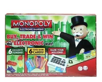  Hasbro Gaming Monopoly E Electronic Banking : Toys & Games